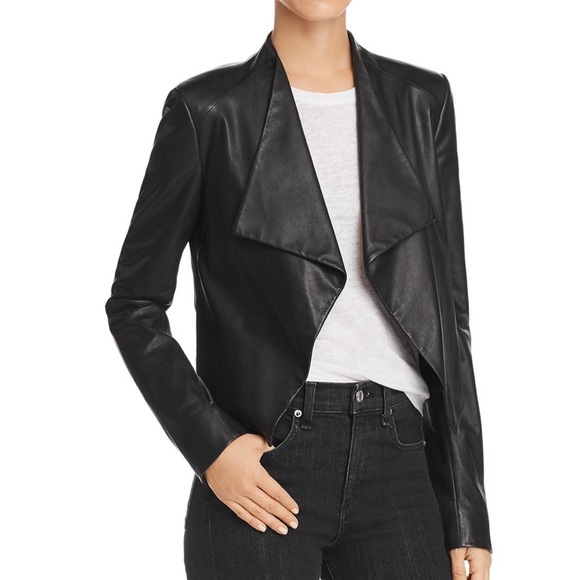 Theory Jackets & Blazers - NWT Theory Black Leather Jacket xs/s- make offers!